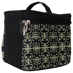 Geometric Textured Ethnic Pattern 1 Make Up Travel Bag (big) by dflcprintsclothing