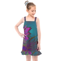 Evening Bloom Kids  Overall Dress by LW323