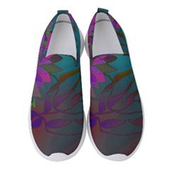 Evening Bloom Women s Slip On Sneakers by LW323