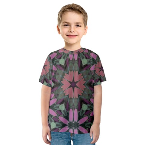 Tropical Island Kids  Sport Mesh Tee by LW323