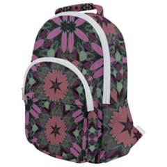 Tropical Island Rounded Multi Pocket Backpack by LW323