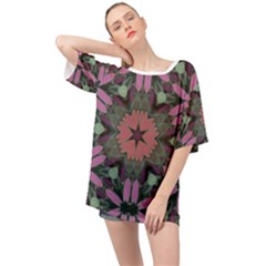 Tropical Island Oversized Chiffon Top by LW323