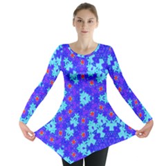 Blueberry Long Sleeve Tunic  by LW323