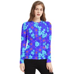 Blueberry Women s Long Sleeve Rash Guard by LW323