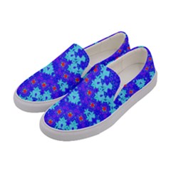 Blueberry Women s Canvas Slip Ons by LW323