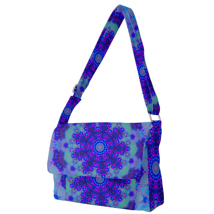 New Day Full Print Messenger Bag (L)