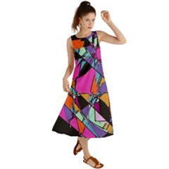 Abstract 2 Summer Maxi Dress by LW323