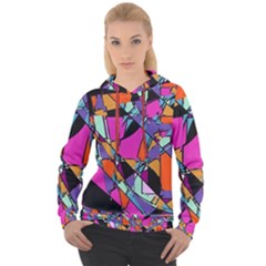 Abstract 2 Women s Overhead Hoodie