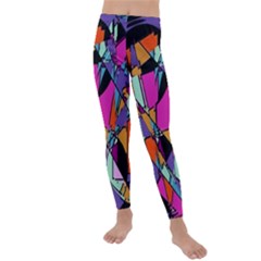 Abstract 2 Kids  Lightweight Velour Leggings by LW323