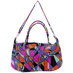 Abstract 2 Removal Strap Handbag