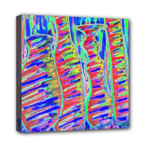Vibrant-vases Mini Canvas 8  X 8  (stretched) by LW323