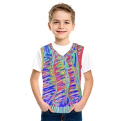 Vibrant-vases Kids  Basketball Tank Top by LW323