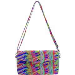 Vibrant-vases Removable Strap Clutch Bag by LW323