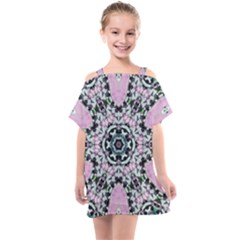 Lacygem-2 Kids  One Piece Chiffon Dress by LW323