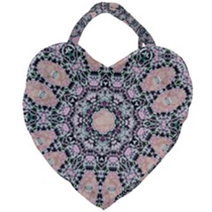 Gem Giant Heart Shaped Tote by LW323