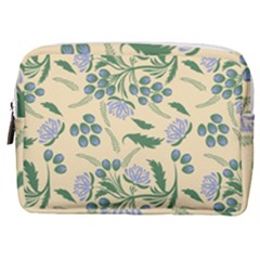 Folk Floral Pattern  Abstract Flowers Surface Design  Seamless Pattern Make Up Pouch (medium) by Eskimos