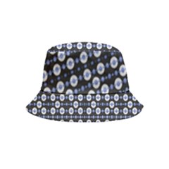 Modern Ornate Striped Pattern Bucket Hat (kids) by dflcprintsclothing