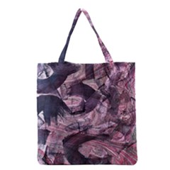  Abstract Marbling Grocery Tote Bag
