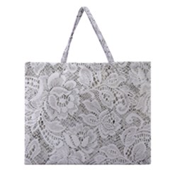 Lacy Zipper Large Tote Bag by LW323