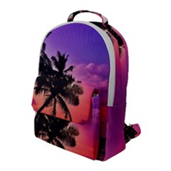 Ocean paradise Flap Pocket Backpack (Large)