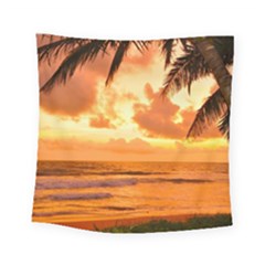 Sunset Beauty Square Tapestry (small) by LW323