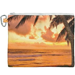 Sunset Beauty Canvas Cosmetic Bag (xxxl)