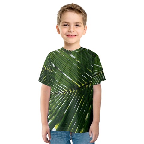 Relaxing Palms Kids  Sport Mesh Tee by LW323