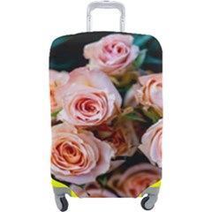 Sweet Roses Luggage Cover (large) by LW323