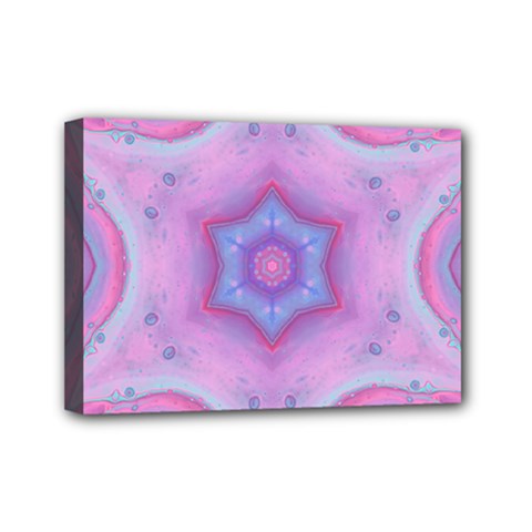 Cotton Candy Mini Canvas 7  X 5  (stretched) by LW323