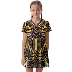 Beyou Kids  Asymmetric Collar Dress