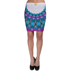 Peacock Bodycon Skirt by LW323