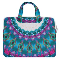 Peacock Macbook Pro Double Pocket Laptop Bag (large) by LW323