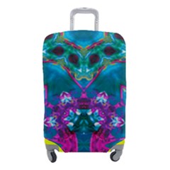 Peacock2 Luggage Cover (small) by LW323