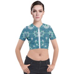 Softpetals Short Sleeve Cropped Jacket by LW323