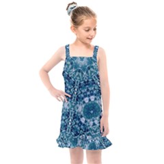 Blue Heavens Kids  Overall Dress by LW323