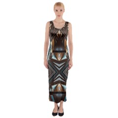 Holy2 Fitted Maxi Dress by LW323