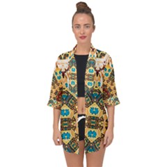 Worthyisthelamb Open Front Chiffon Kimono by LW323