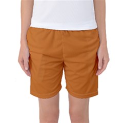 Alloy Orange Women s Basketball Shorts by FabChoice