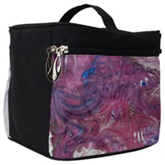 Violet Feathers Make Up Travel Bag (big)