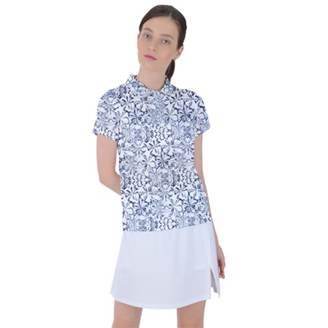 Pretty Porcelain Women s Polo Tee by MRNStudios