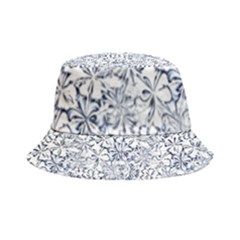 Pretty Porcelain Inside Out Bucket Hat by MRNStudios