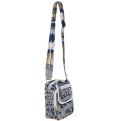 Famous Heroes Of The Kabuki Stage Played By Frogs  Shoulder Strap Belt Bag by Sobalvarro