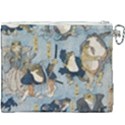 Famous heroes of the kabuki stage played by frogs  Canvas Cosmetic Bag (XXXL) View2