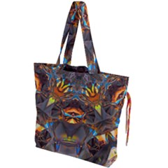 Lovely Day Drawstring Tote Bag by LW323