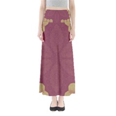 Misty Rose Full Length Maxi Skirt by LW323