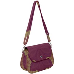 Misty Rose Saddle Handbag by LW323