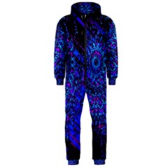 Uv Mandala Hooded Jumpsuit (men)  by MRNStudios