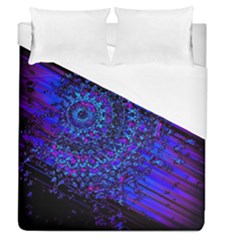 Uv Mandala Duvet Cover (queen Size) by MRNStudios