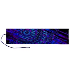 Uv Mandala Roll Up Canvas Pencil Holder (l) by MRNStudios