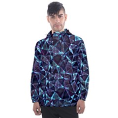 Tantha Men s Front Pocket Pullover Windbreaker by MRNStudios